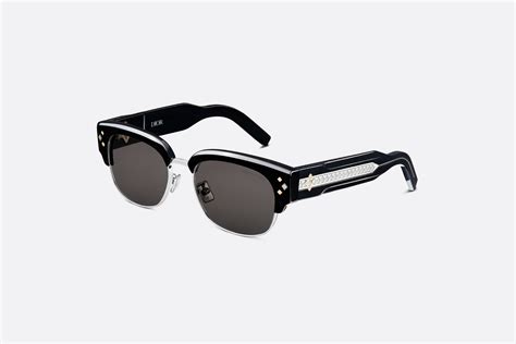 CD Diamond C1U Black Clubmaster Sunglasses 